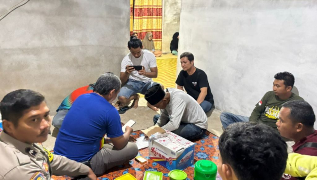 Polsek Pangean Tangani Kasus Dugaan Gantung Diri di Desa Padang Kunik